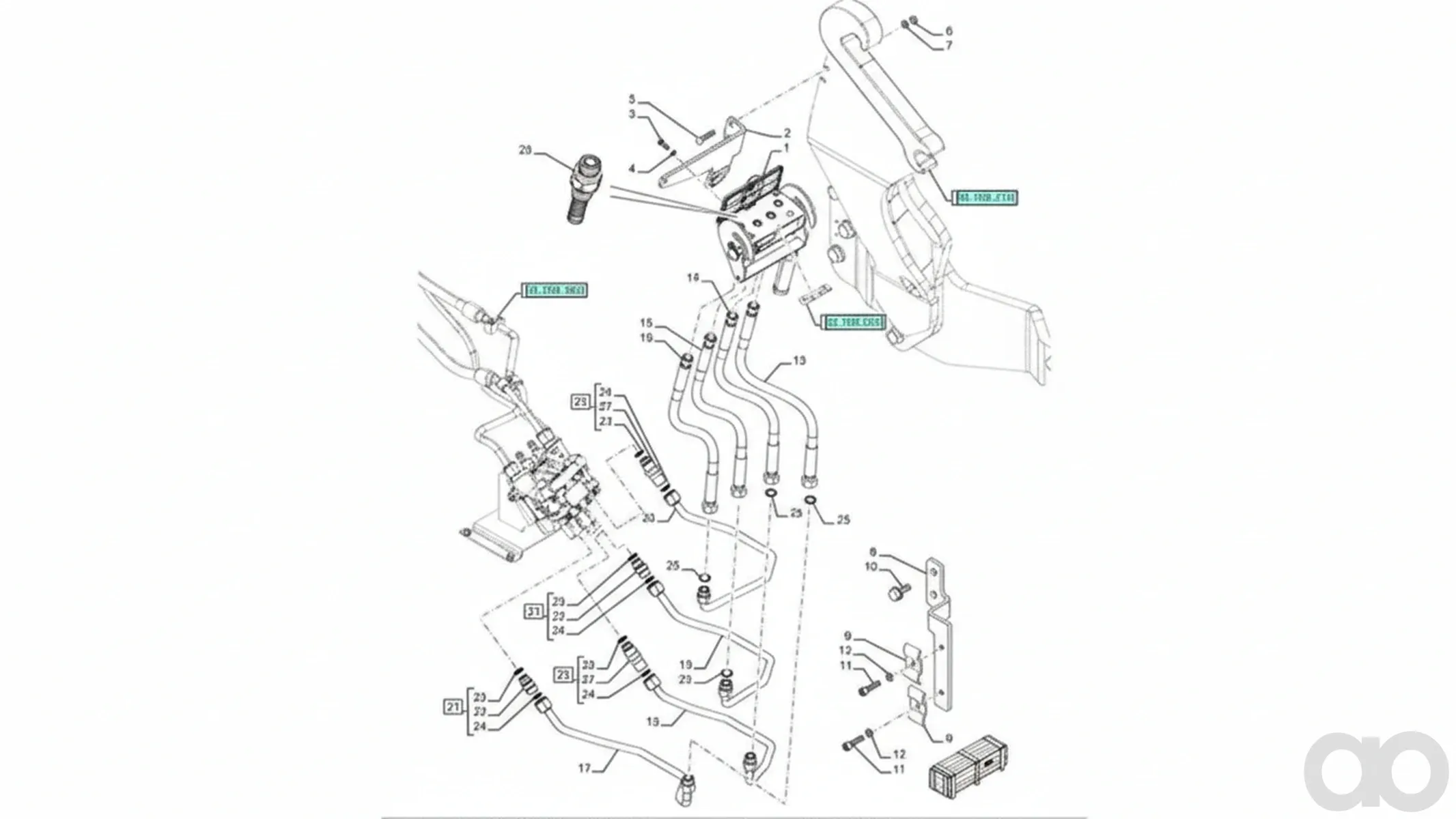 Case IH - 718241010 - Dia Kit, Tractor