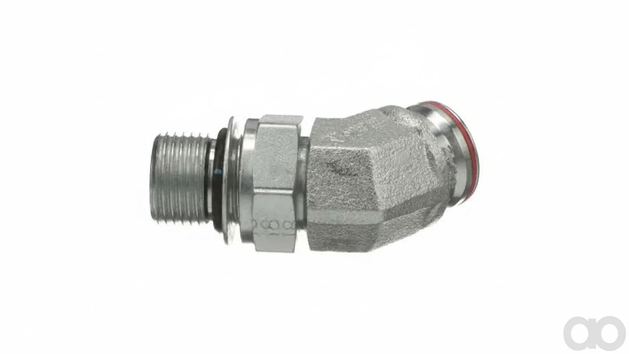 Case IH - 87345924 - Hydraulic Tube Fitting - 45 Degree M18 ORB x 8 STC