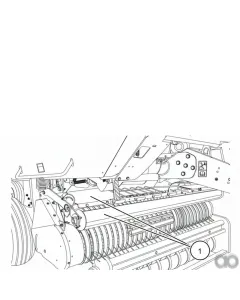 Case IH - 87397028 - Dia-Set, Chopper