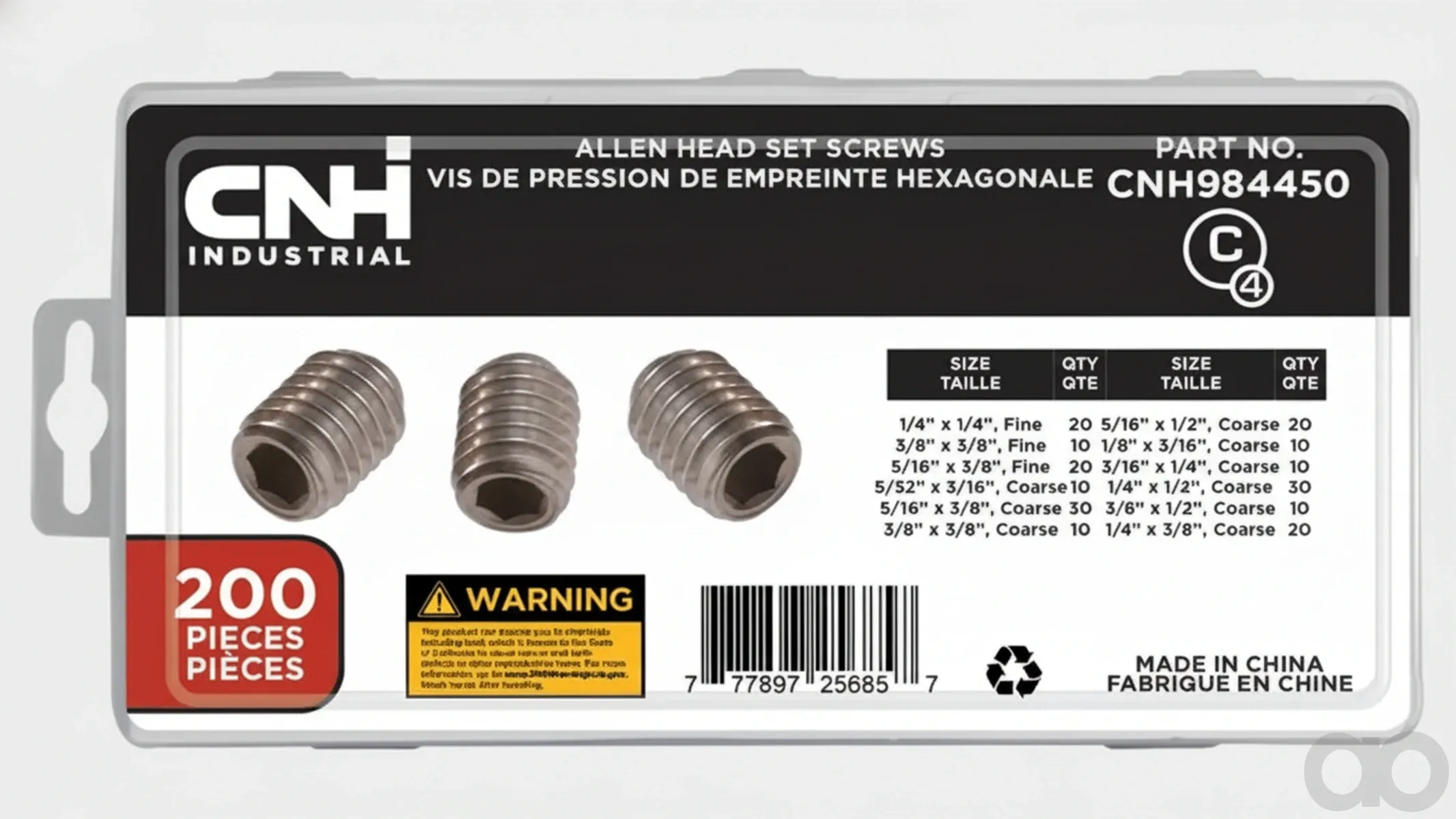 Case IH - CNH984450 - Screw