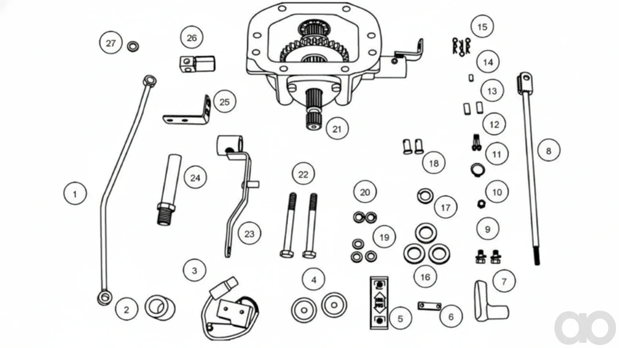 Case IH - MT20022006 - Dia Kit, Tractor