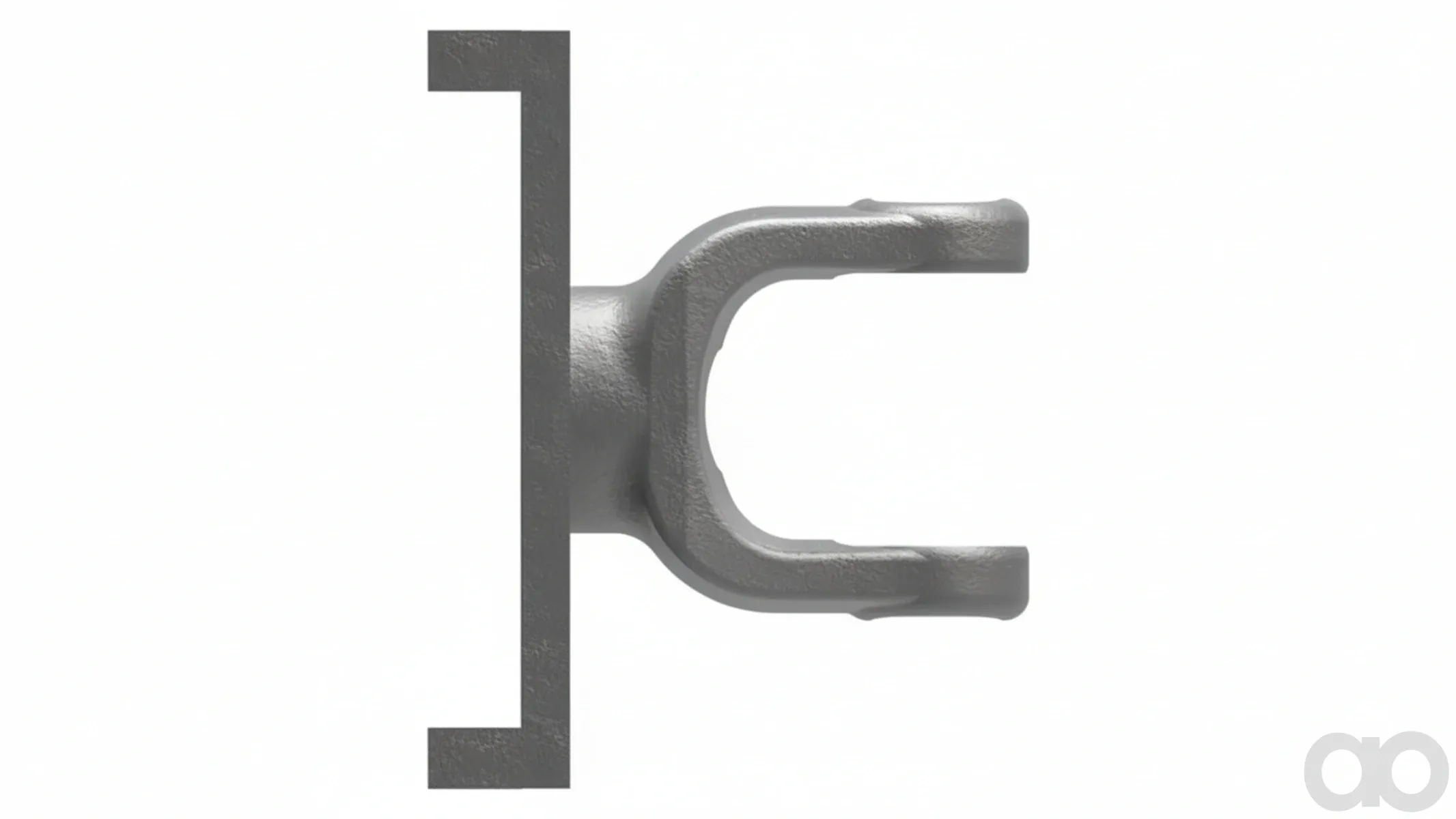 Case IH - W8033500DS - Universal Joint Yoke