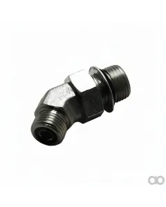CAT - 6V9876 - 45° Elbow Fitting 11/16 Orfs X 3/4 Jic