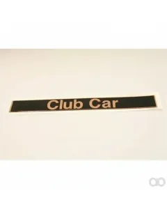 Club Car - 101414801 - Nameplate Kit Amber