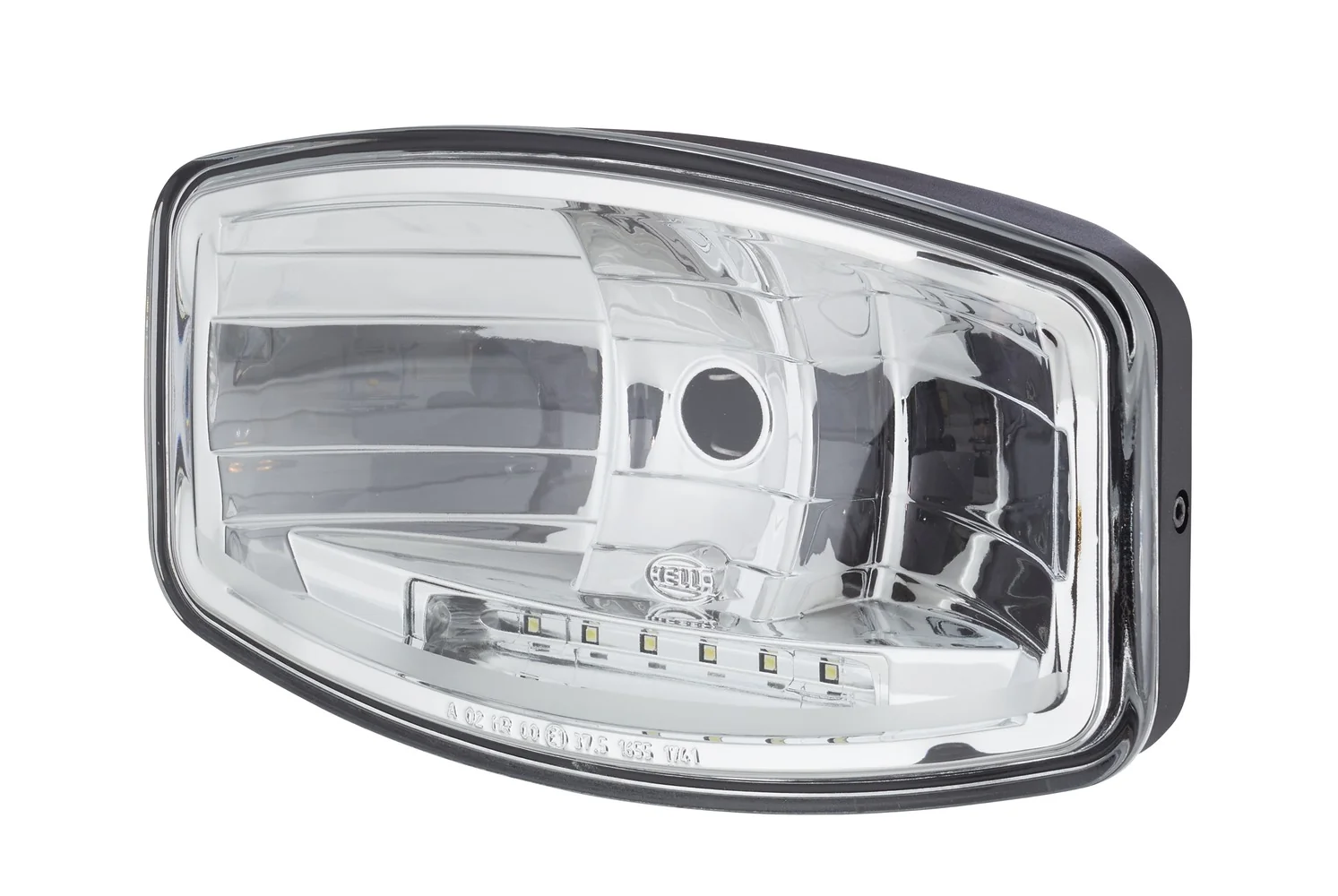 HELLA - 1FE 008 773-081 - Hybrid/Halogen-High Beam Headlight, Jumbo 320, 24/12V, white