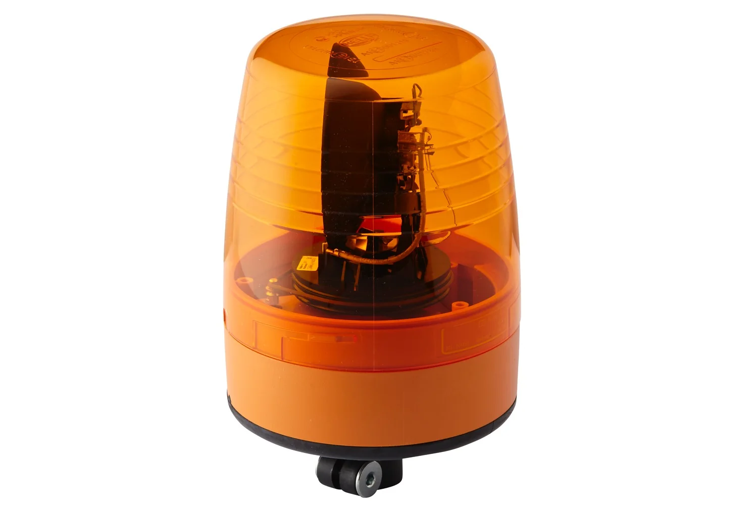 HELLA - 2RL 008 967-011 - Halogen-Rotating Beacon, KL JuniorPlus, 24V, yellow (amber)