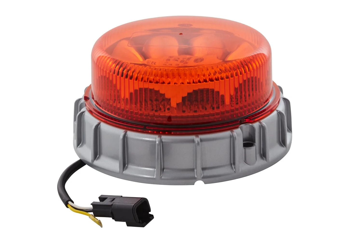 HELLA - 2XD 011 557-501 - LED-Strobe-type Beacon, K-LED 2.0 F, 12/24V, yellow (amber)