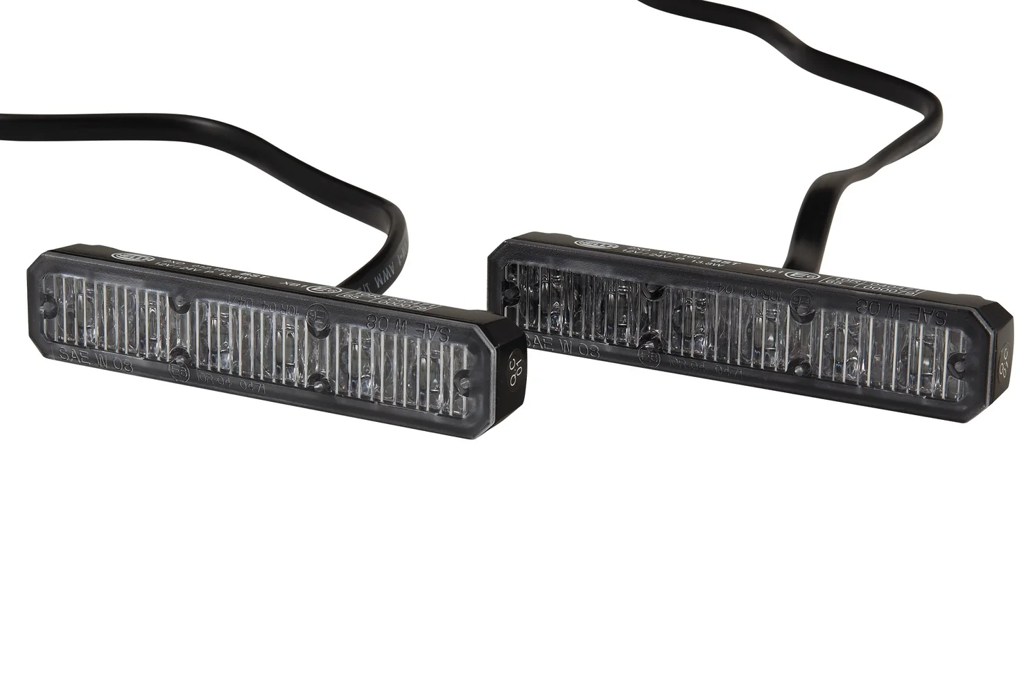 HELLA - 2XD 012 160-811 - LED-Strobe-type Beacon, BST, 12/24V, Blue