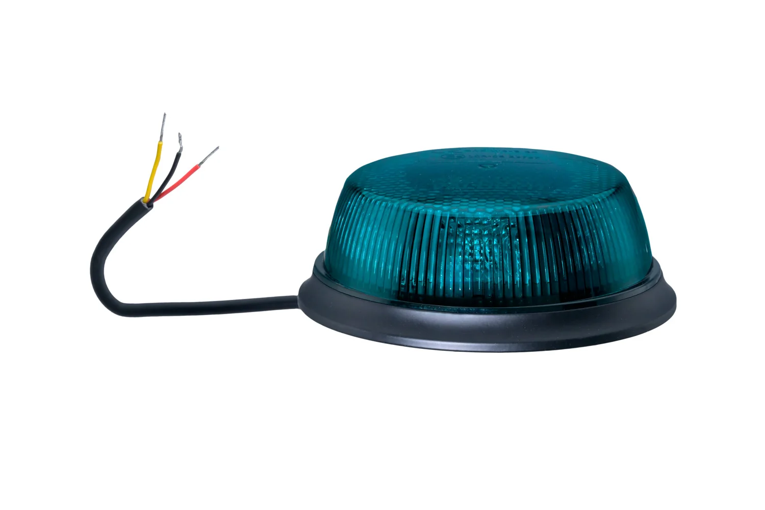 HELLA - 2XD 357 980-121 - LED-Strobe-type Beacon, Slim, 12/24V, green