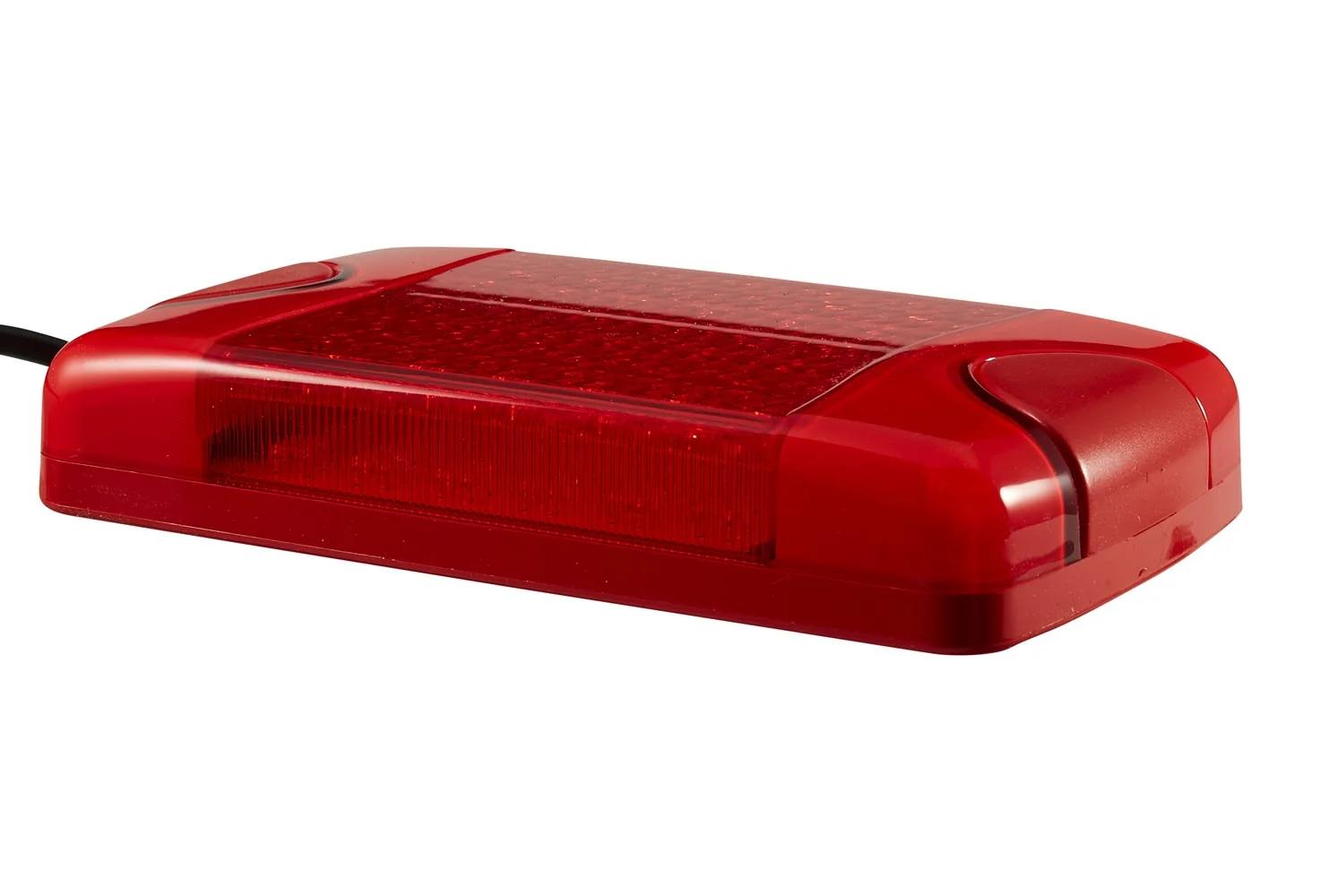 HELLA - 2XD 965 429-011 - LED-Strobe-type Beacon, Multi F Duraled, 12/24V, Red