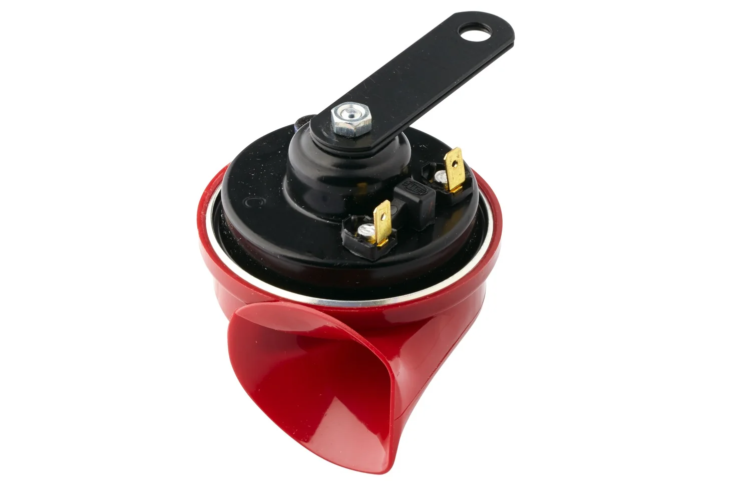 HELLA - 3FG 007 424-011 - Trumpet Horn, HELLA STYLE HORN TE24, 12V, 110dB(A), High Tone, Quantity: 1