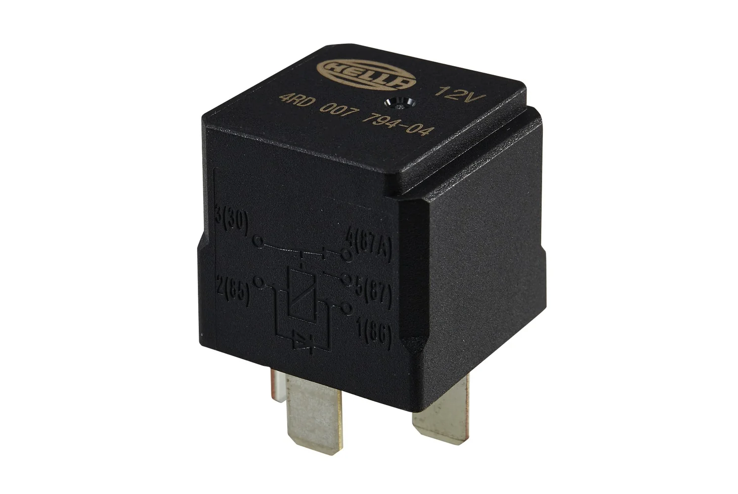 HELLA - 4RD 007 794-041 - Relay, main current, 12V, 5-pin connector, W3, B1