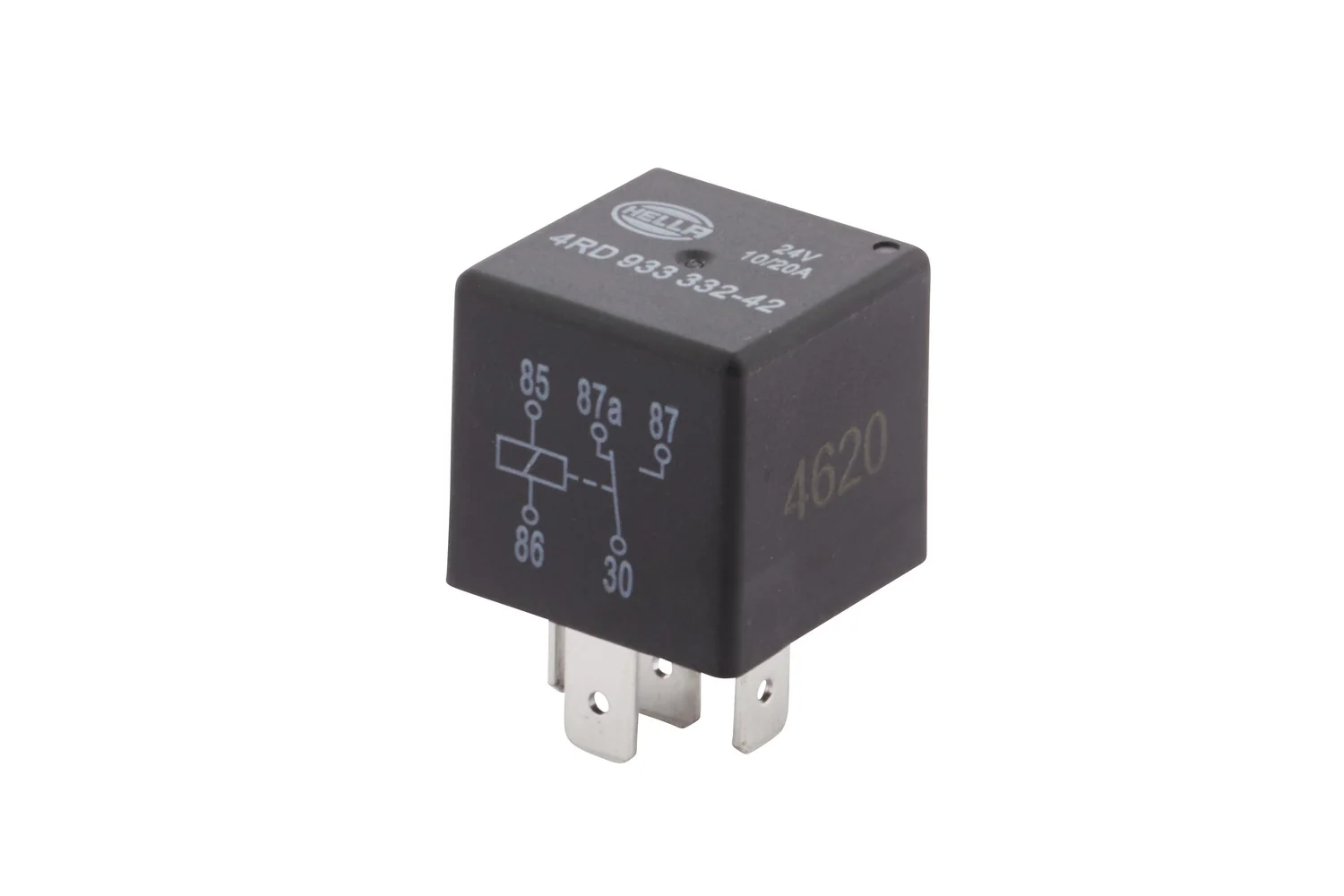 HELLA - 4RD 933 332-421 - Relay, main current, 24V, 5-pin connector