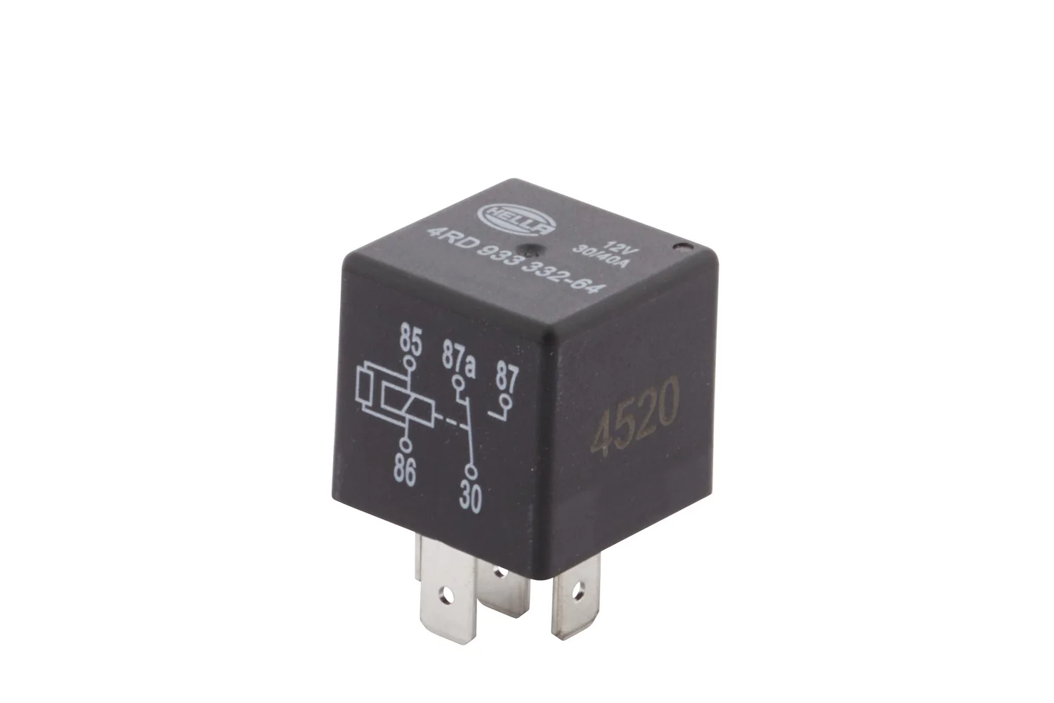 HELLA - 4RD 933 332-641 - Relay, main current, 12V, 5-pin connector, W2