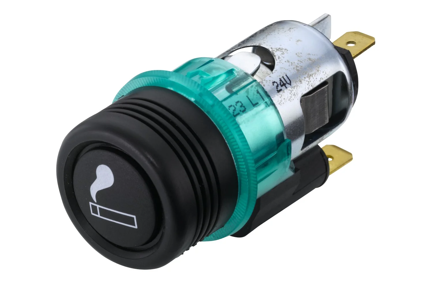 HELLA - 8EZ 008 021-011 - Cigarette Lighter, 24V, Fitting, Plug: Blade Terminal