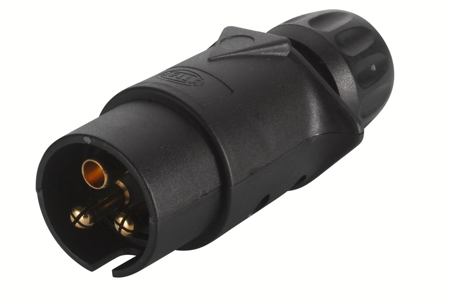 HELLA - 8JA 002 263-031 - Plug, 3-pin connector, Plug: Screw Contact, Quantity: 1