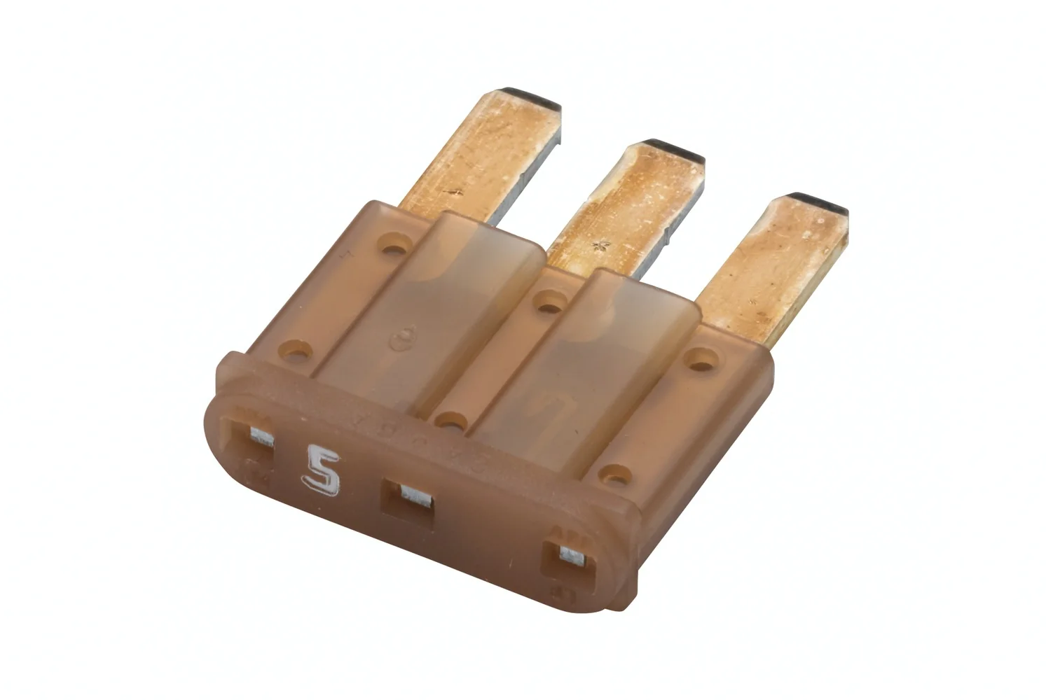HELLA - 8JS 218 230-012 - Fuse, Micro3 blade fuse, 5A, light brown