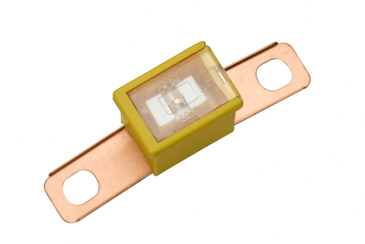 HELLA - 8JS 740 026-341 - Fuse, PAL block fuse, Series2, 60A, yellow (amber)