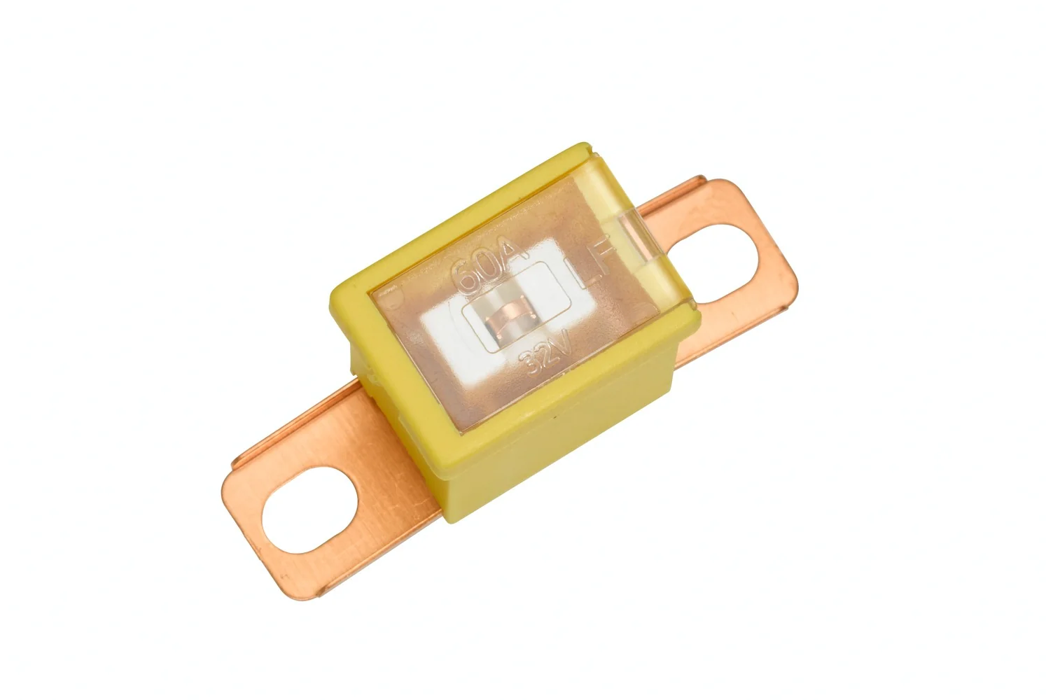 HELLA - 8JS 740 026-531 - Fuse, PAL block fuse, Series2, 60A, yellow (amber)