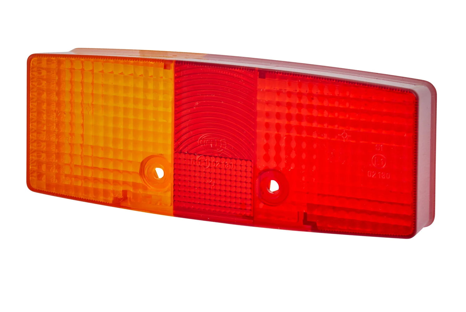 HELLA - 9EL 118 697-001 - Lens, tail light assembly, Halogen, left, for e.g. Fendt