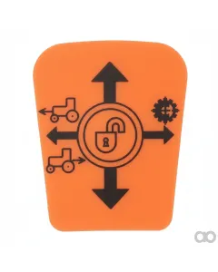 Fendt - F916970160030 - Shift Pattern, Adhesive Film