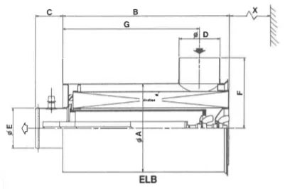 Donaldson - B120265 - Air filter (elb)