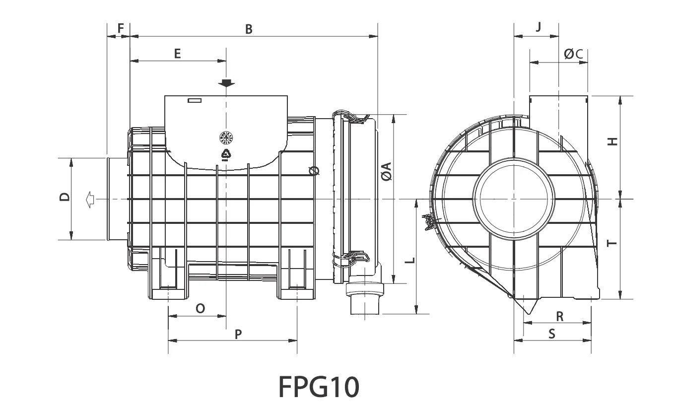 Donaldson - G100280 - Air Filter Unit