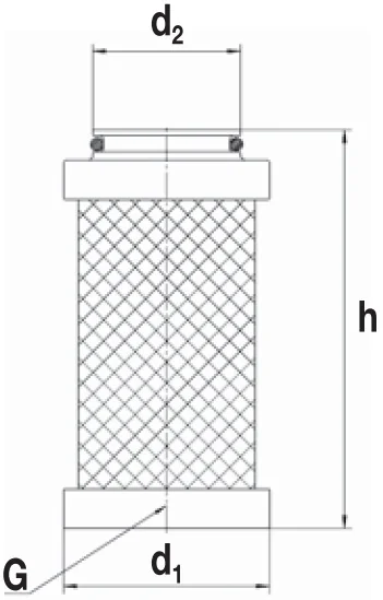 Elsaesser - LD 4001/3 - Air filter element (activated carbon)