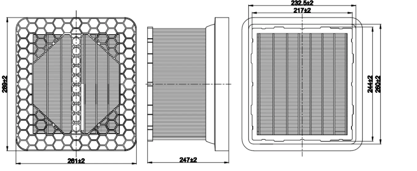 Fil Filter - FA-0904 - Air filter element