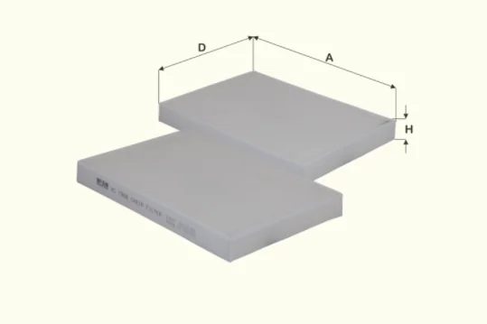 Fil Filter - HC7009 - Cabin air filter element