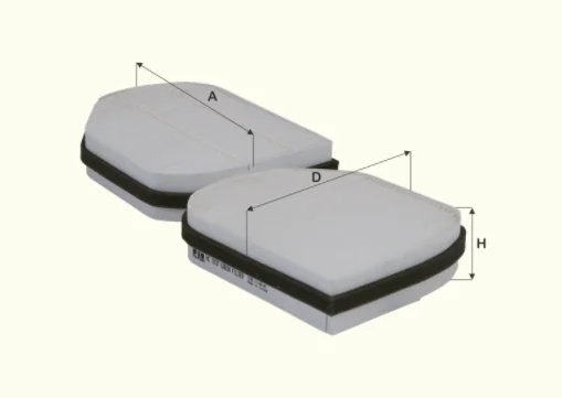 Fil Filter - HC7037 - Cabin air filter element