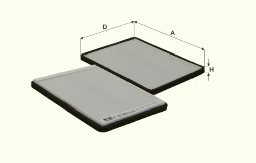 Fil Filter - HC7069 - Cabin air filter element