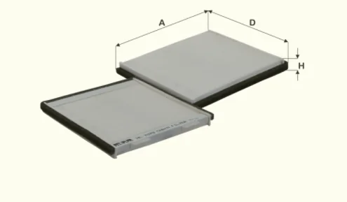 Fil Filter - HC7079 - Cabin air filter element
