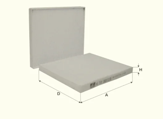 Fil Filter - HC7119 - Cabin air filter element