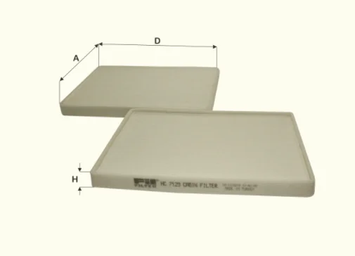 Fil Filter - HC7129 - Cabin air filter element