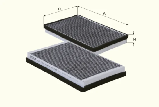 Fil Filter - HCK7060 - Cabin air filter element