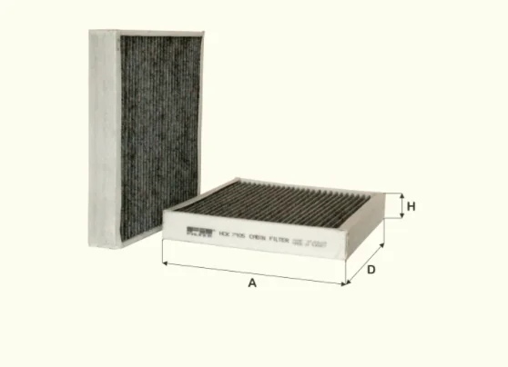 Fil Filter - HCK7105 - Cabin air filter element