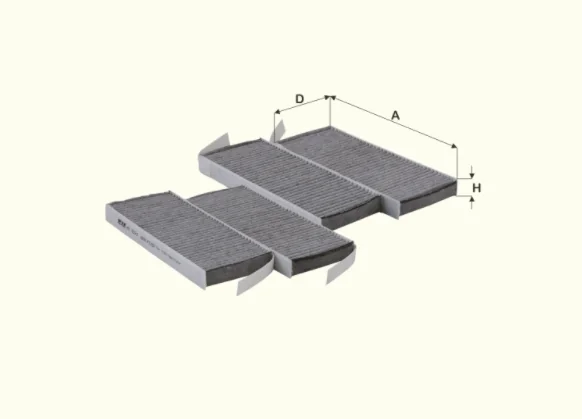 Fil Filter - HCK7223-2 - Cabin air filter element