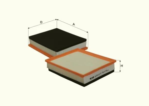 Fil Filter - HP2182 - Air filter element