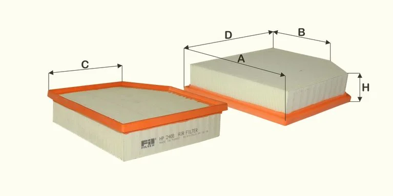 Fil Filter - HP2408 - Air filter element