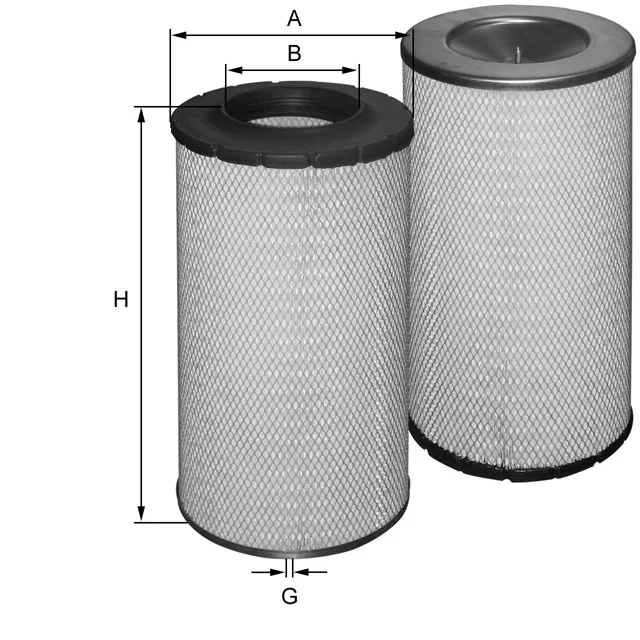 Fil Filter - HP2691 - Air filter element