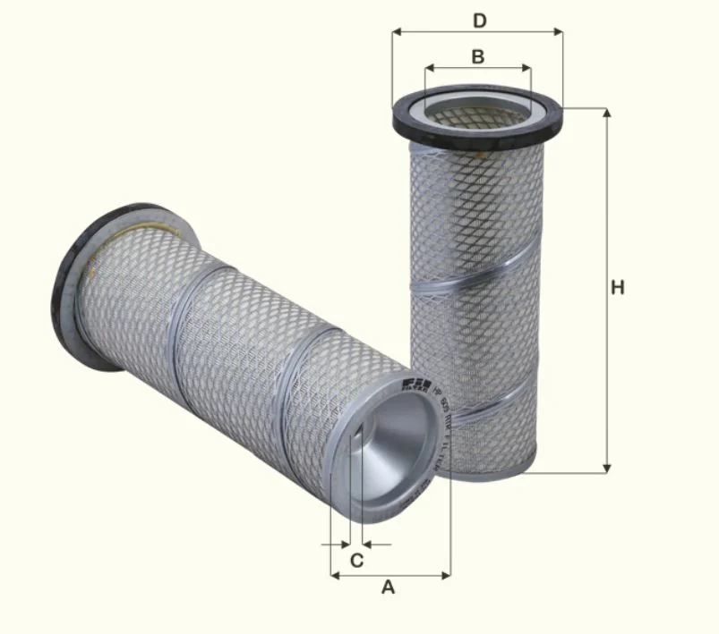 Fil Filter - HP609 - Air filter element (secondary)