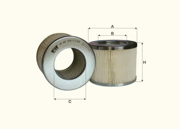 Fil Filter - HP697 - Air filter element
