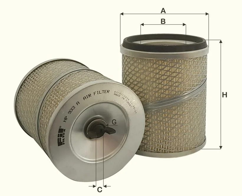 Fil Filter - HP933A - Air filter element