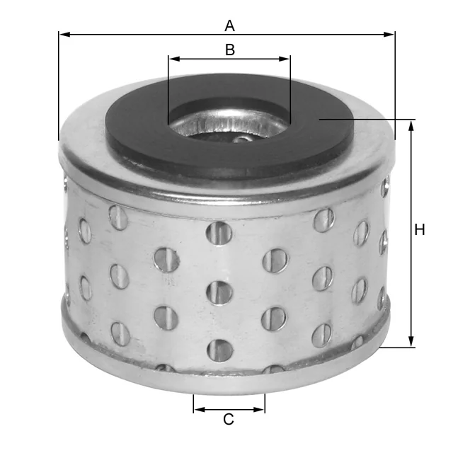 Fil Filter - MF1208 - Fuel filter element