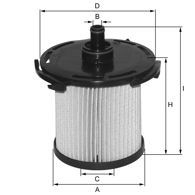 Fil Filter - MFE1594MB - Fuel filter element (metal-free)
