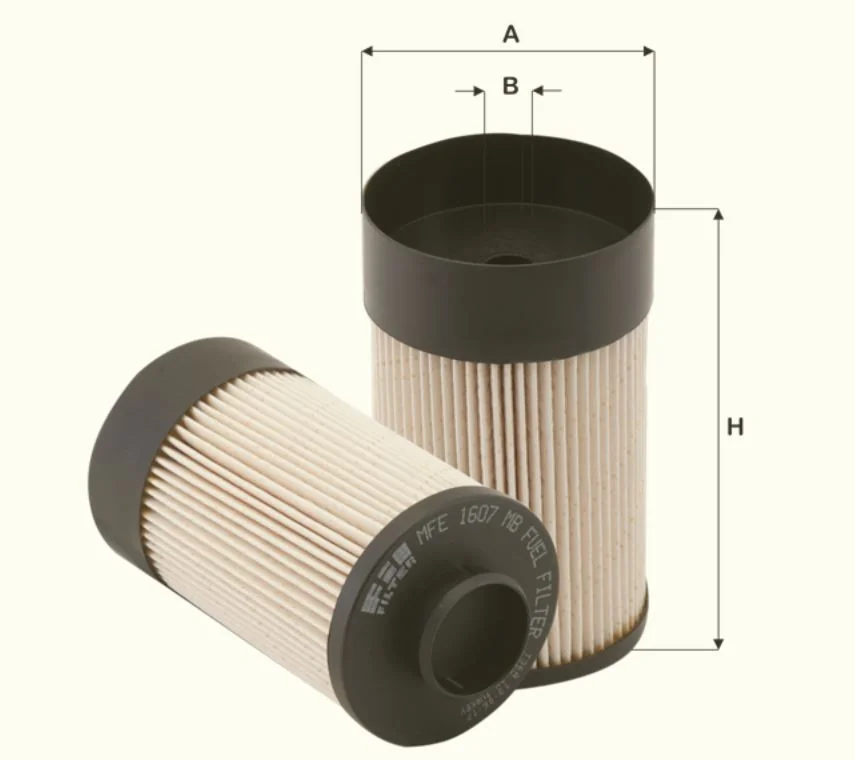 Fil Filter - MFE1607MB - Fuel filter element