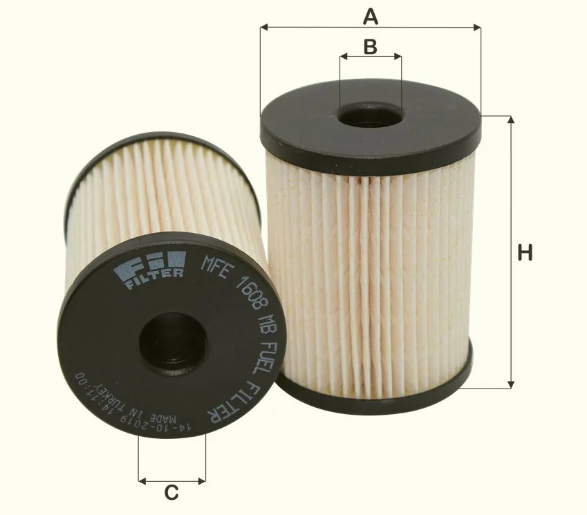 Fil Filter - MFE1608MB - Fuel filter element