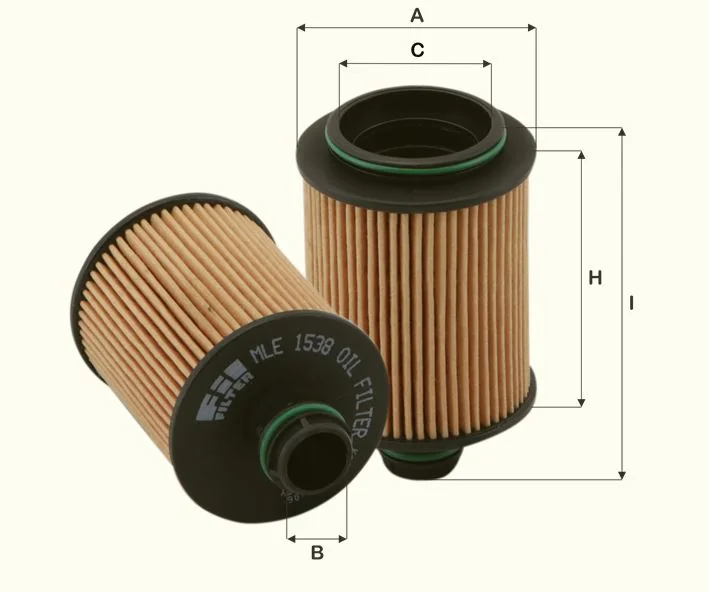 Fil Filter - MLE1538 - Hydraulic filter element