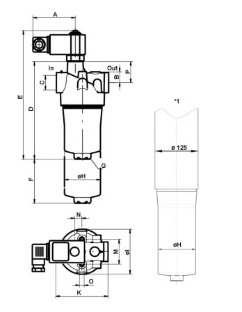 Filtration Group - PI 2005-069 - Low pressure filter